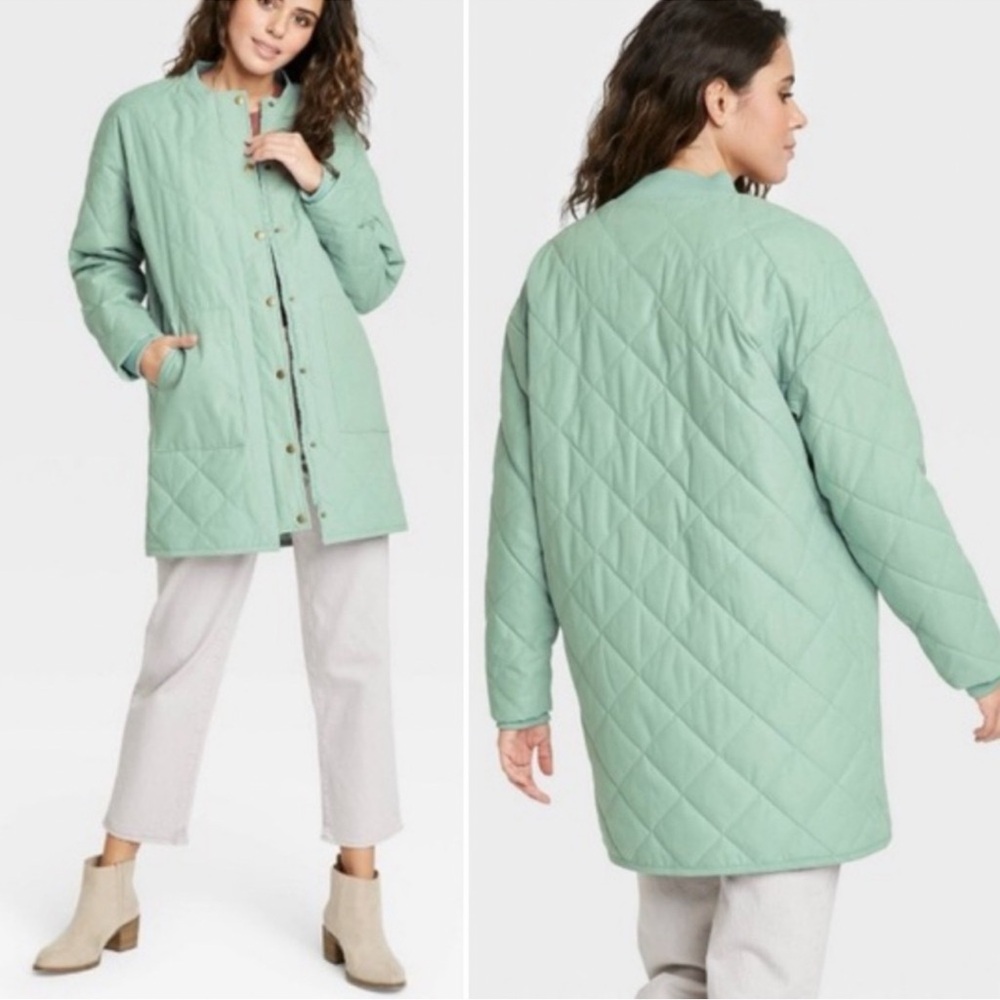 Universal Thread Quilted Long Jacket - image 2
